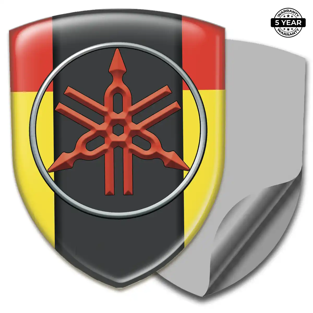 Yamaha Emblem Badge Branded Line