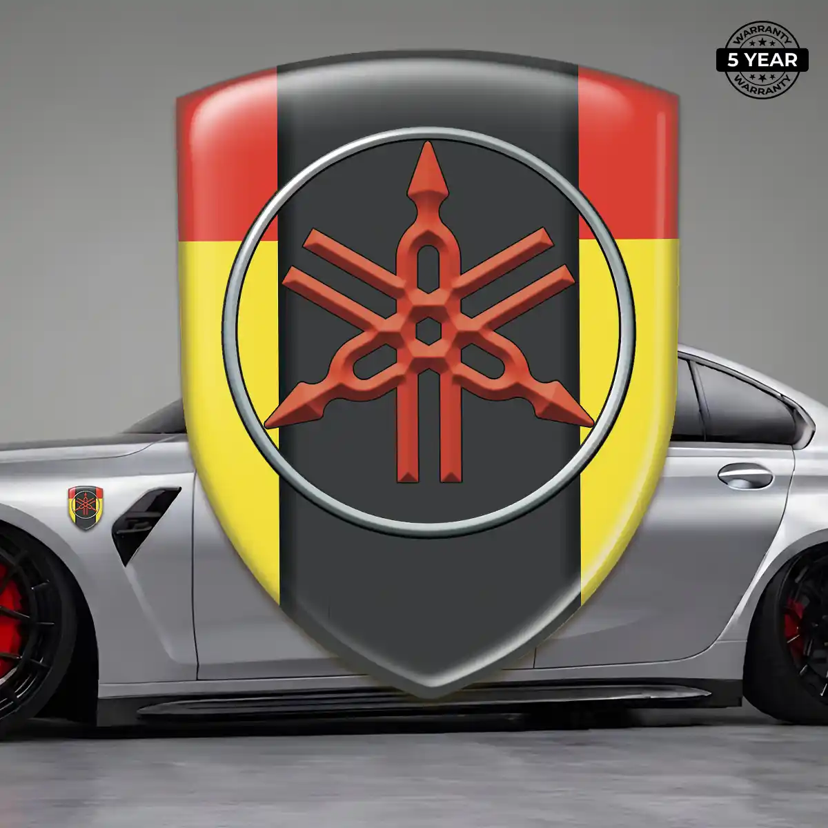 Yamaha Emblem Badge Branded Line