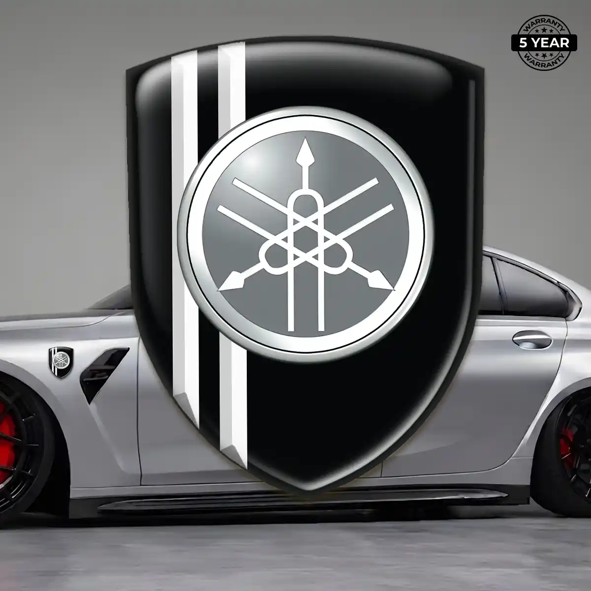 Yamaha Emblem Badge Elite Finish