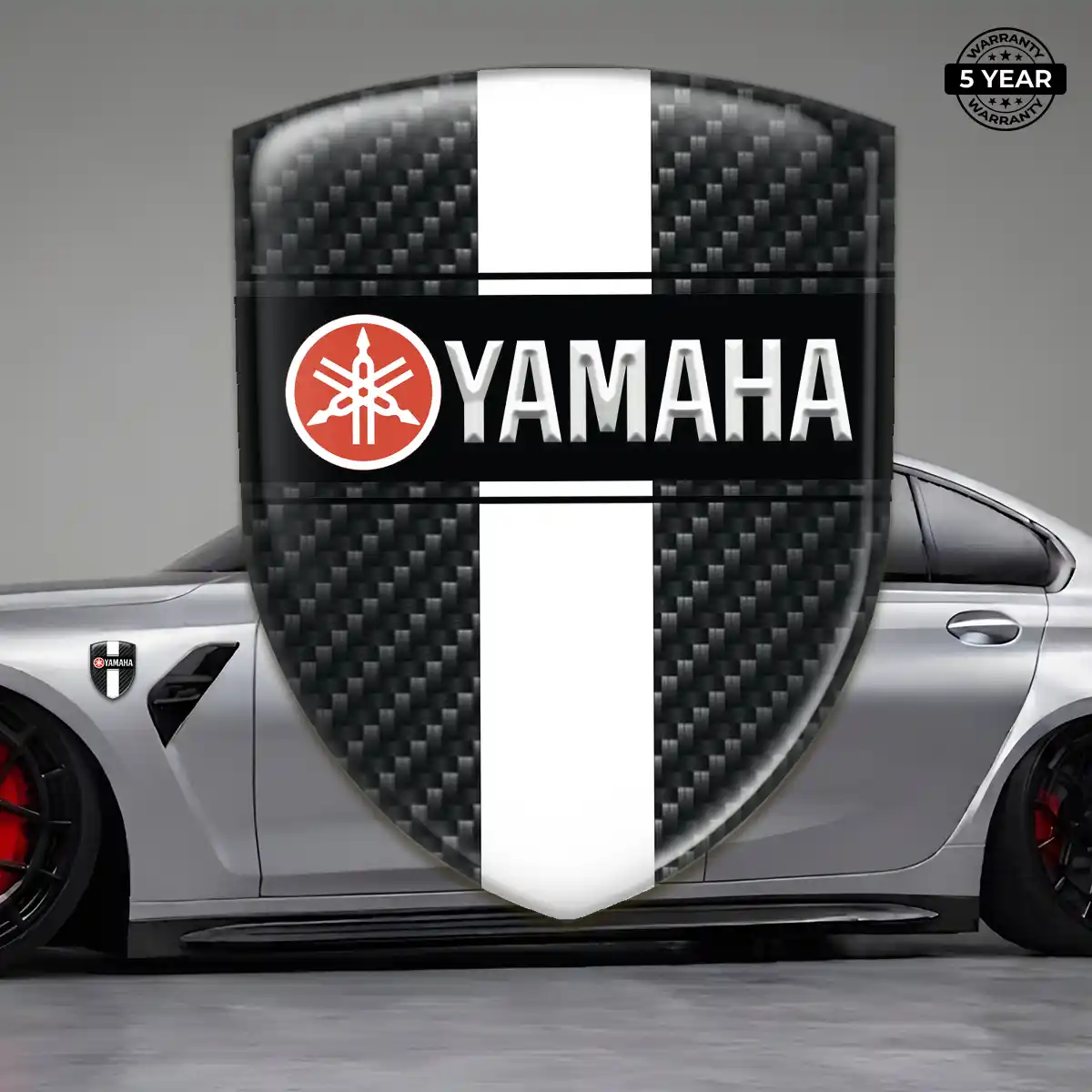 Yamaha Emblem Badge Logo Auto Tuning