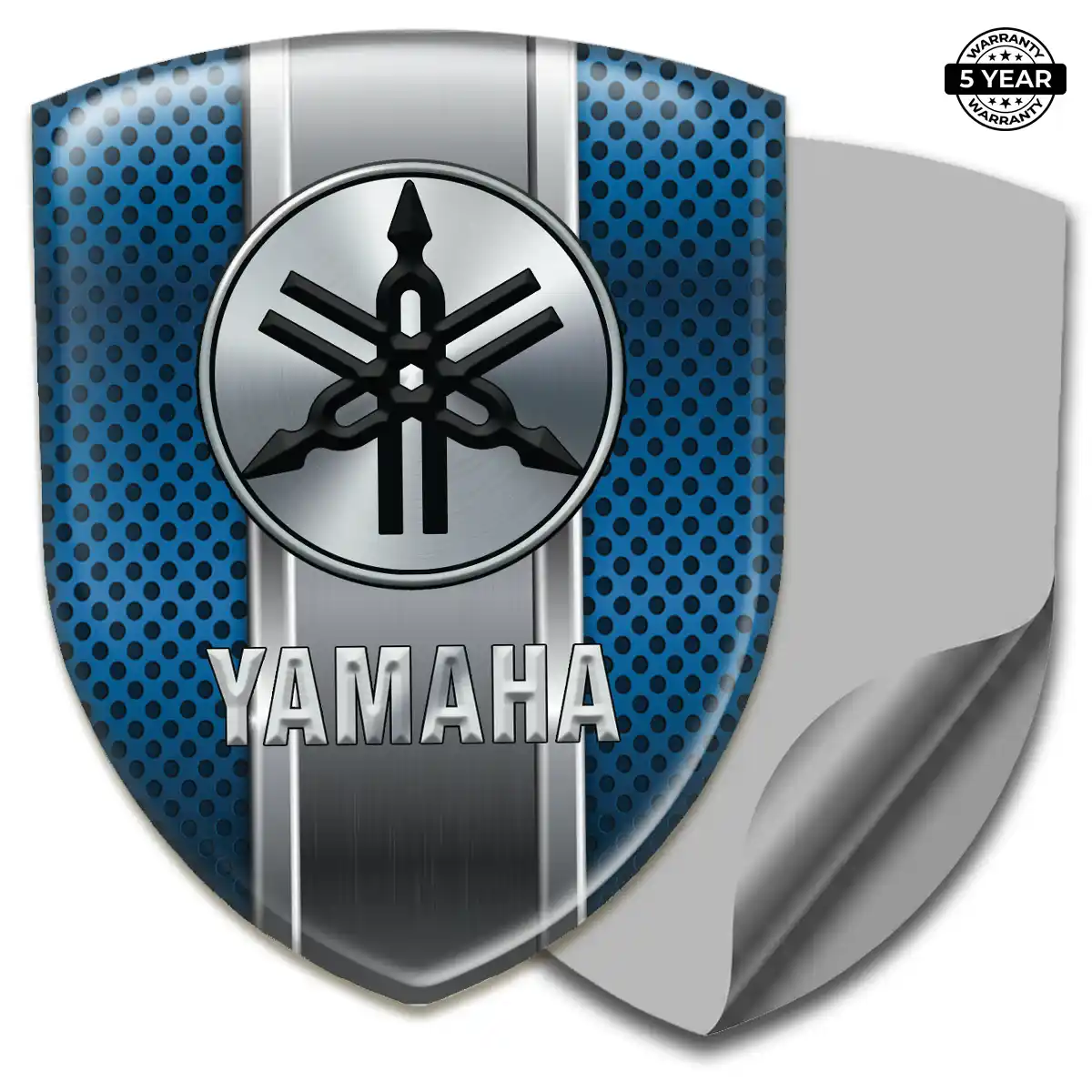 Yamaha Emblem Badge Logo Branded Line
