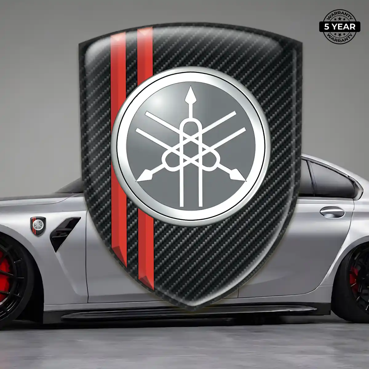 Yamaha Emblem Badge Logo Interior Luxe