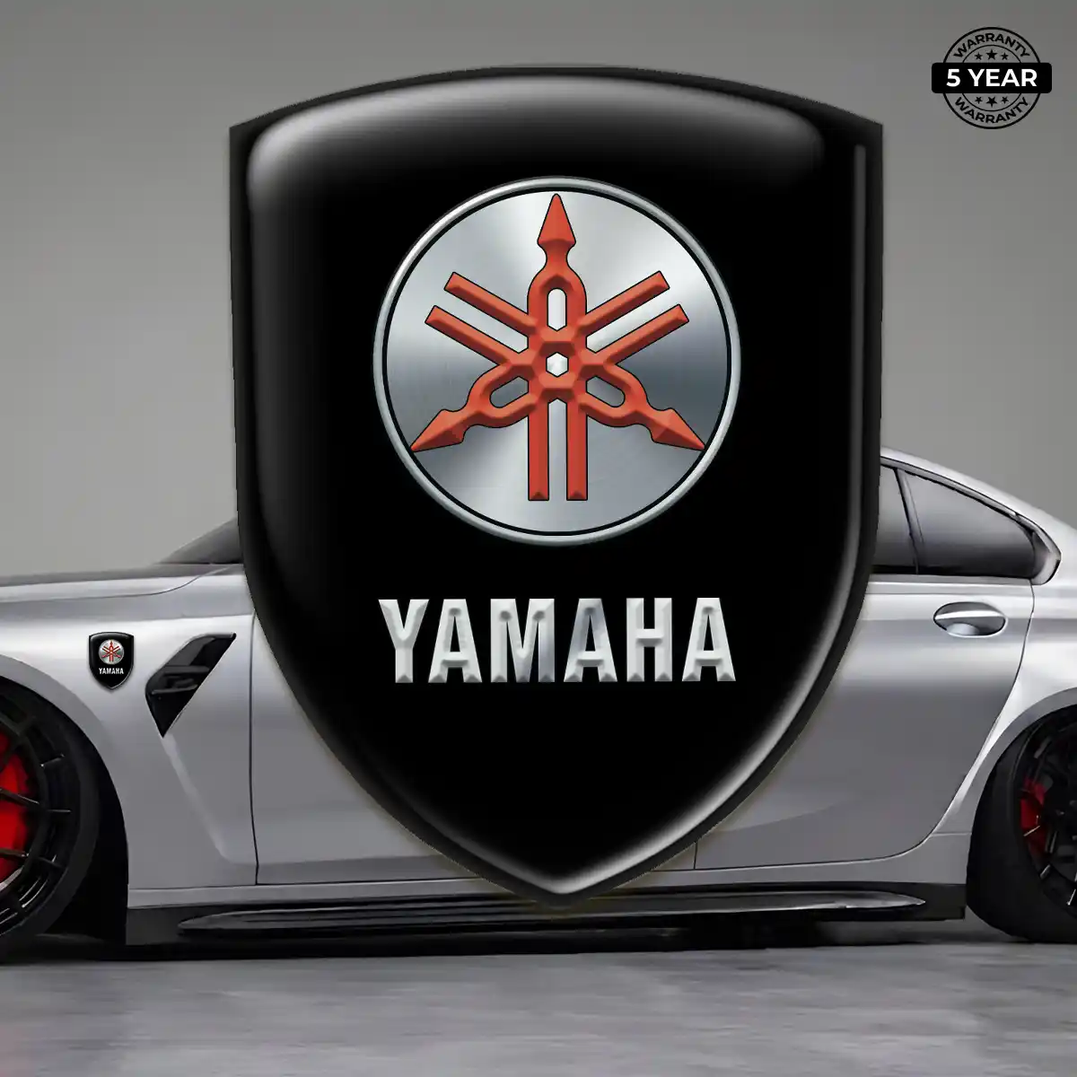 Yamaha Emblem Badge Logo Outer Style