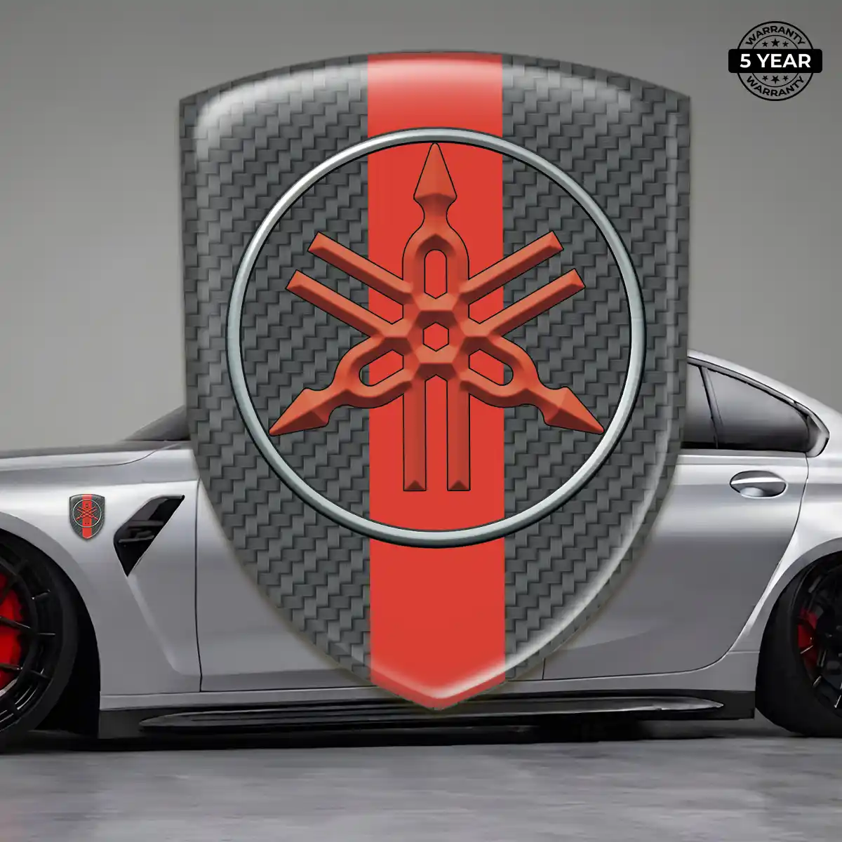 Yamaha Emblem Badge Logo Premium Dome