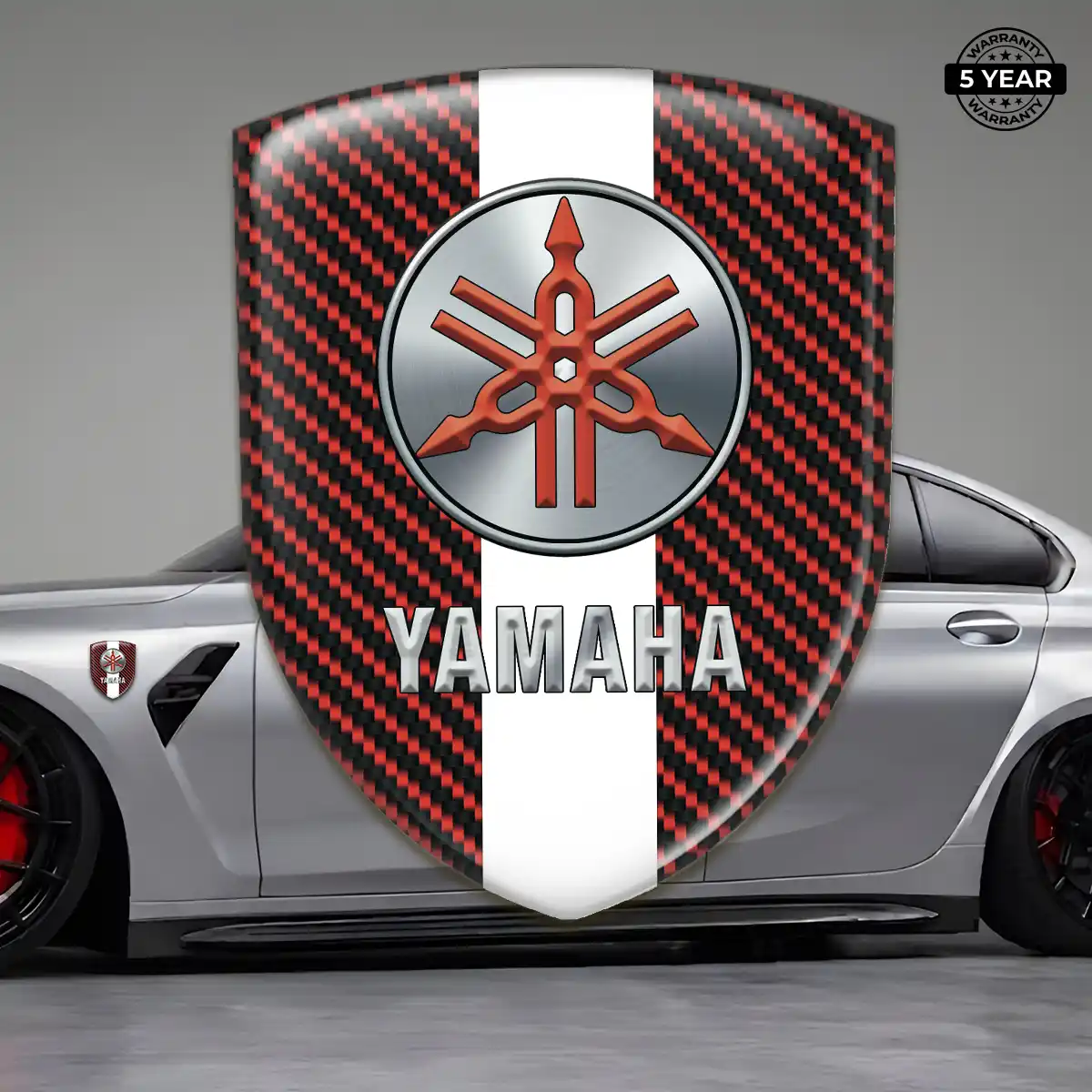 Yamaha Emblem Badge Logo Signature Grade