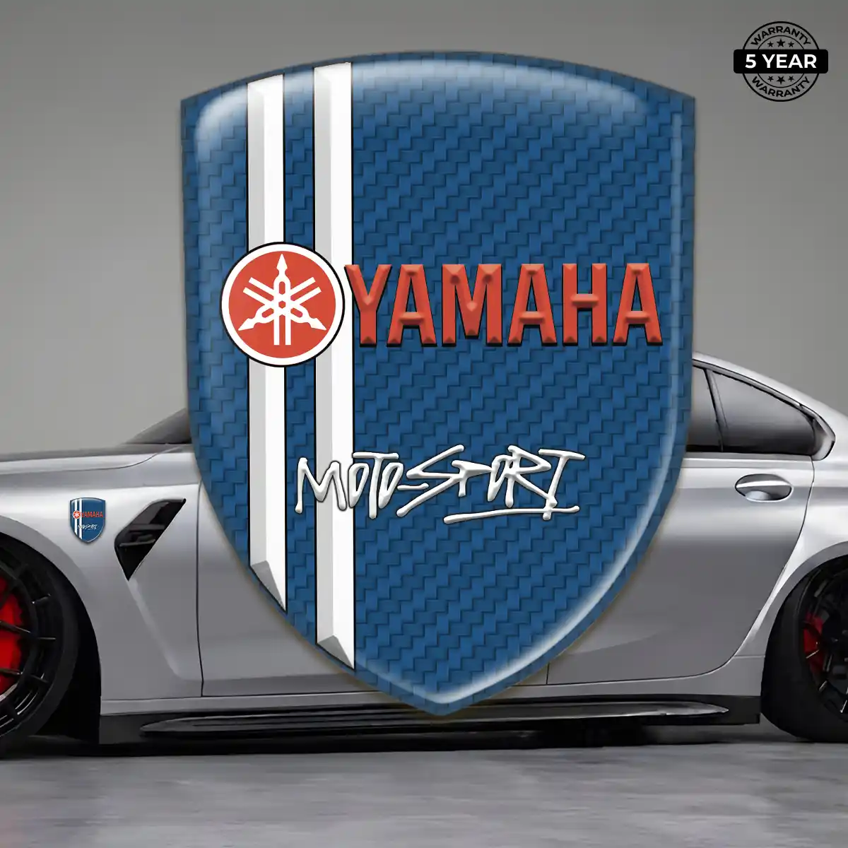Yamaha Emblem Badge Logo Sleek Style