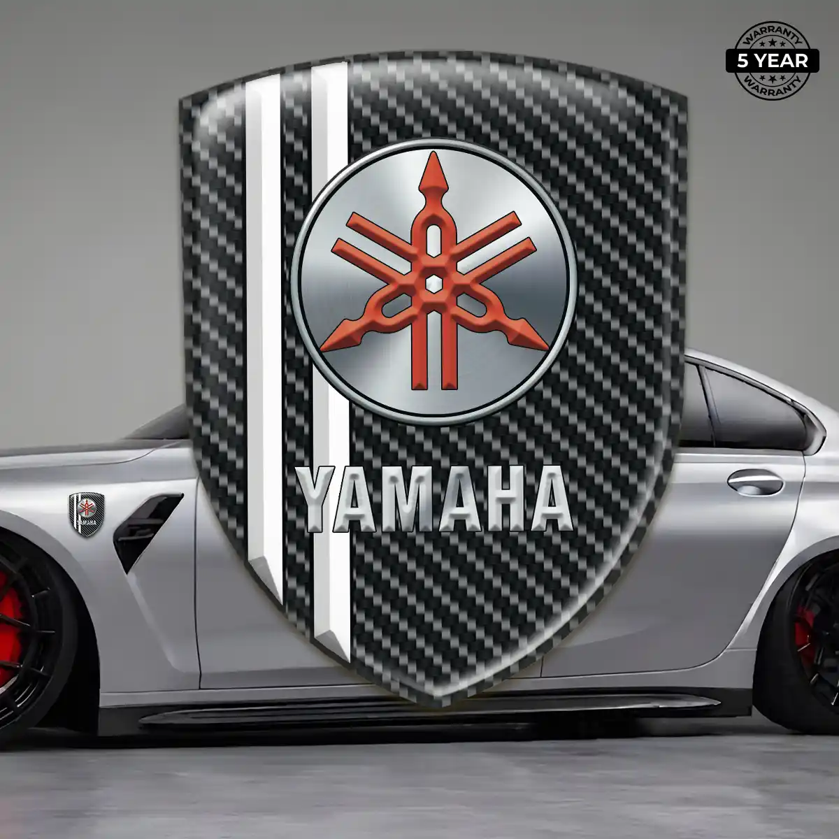 Yamaha Emblem Badge Logo Sport Tuning