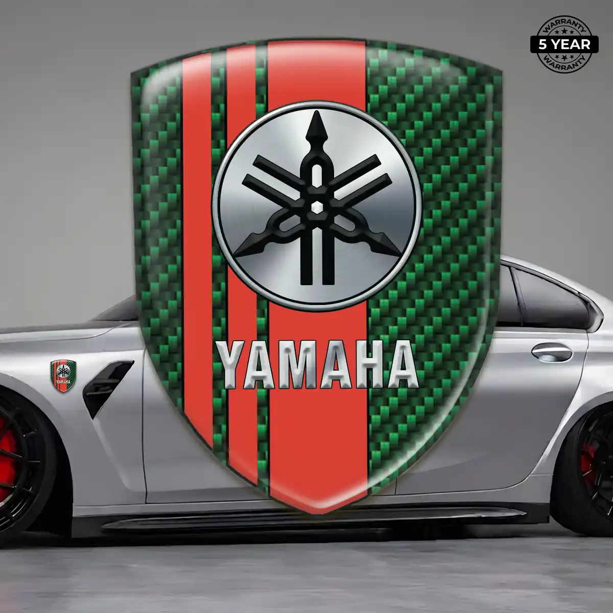 Yamaha Emblem Badge Logo Vortex Series