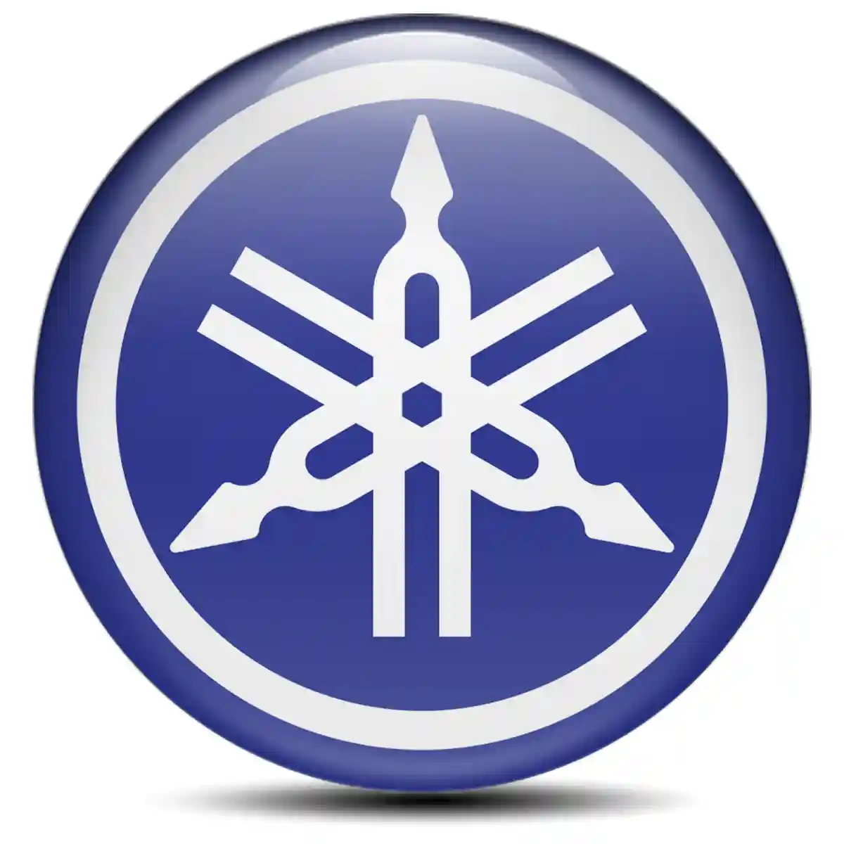 Yamaha Emblem Badge Refined Design