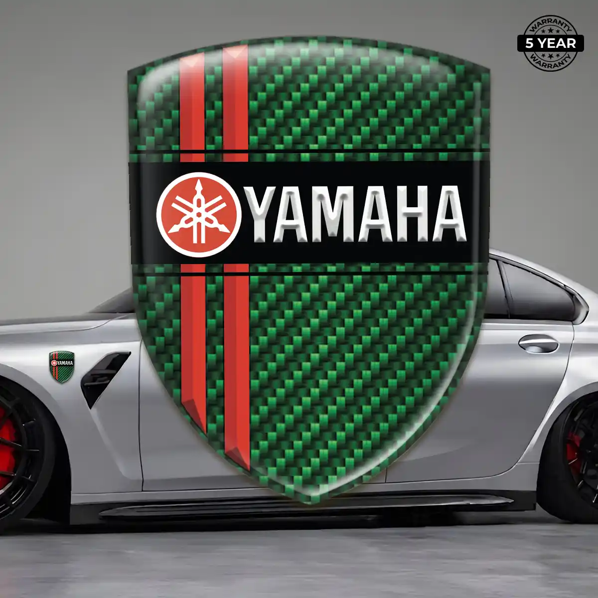 Yamaha Emblem Badge Resin Luxe