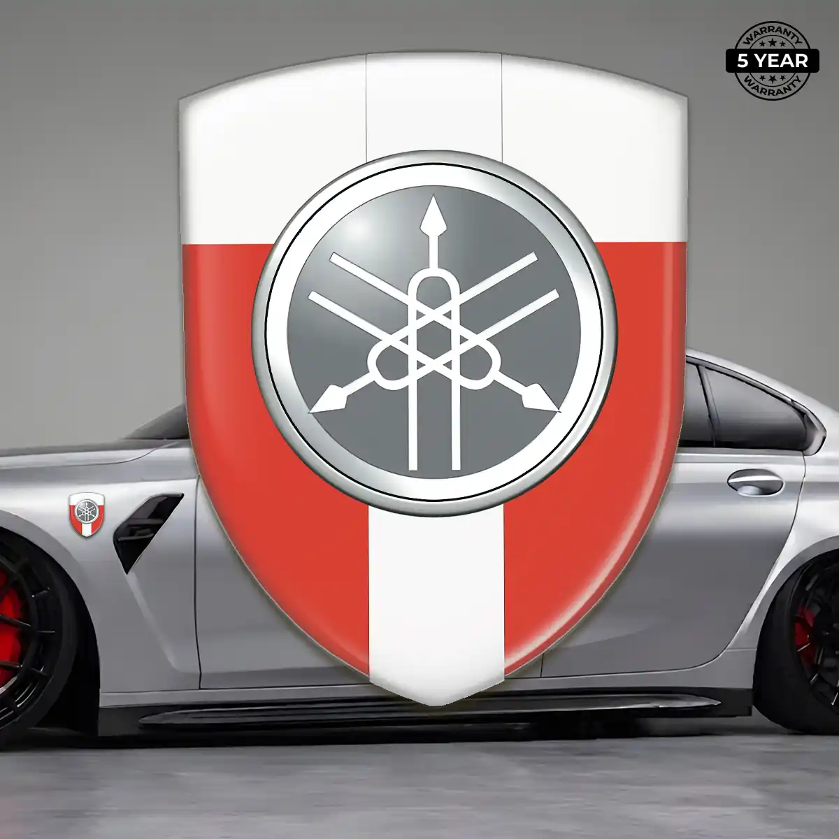 Yamaha Emblem Crest Interior Elegance