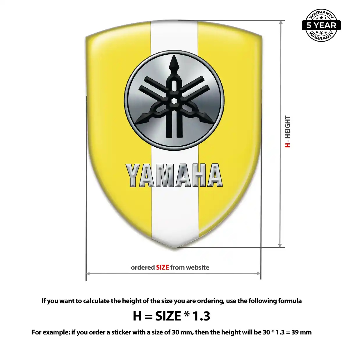 Yamaha Emblem Crest Noble Edition