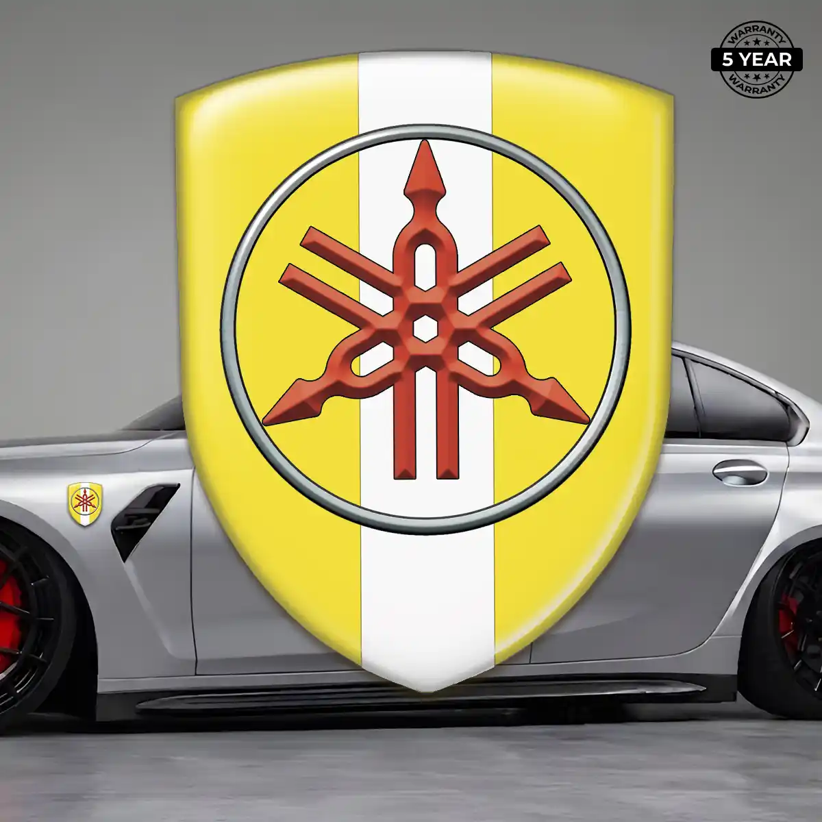 Yamaha Emblem Crest Resin Luxe