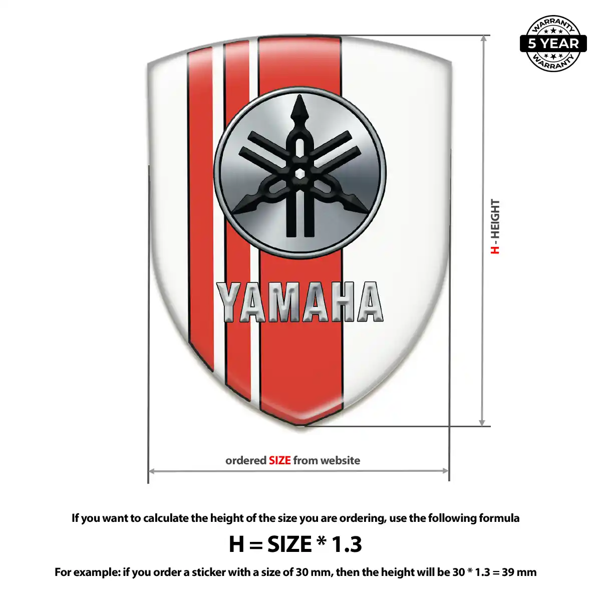 Yamaha Emblem Crest Sport Tuning