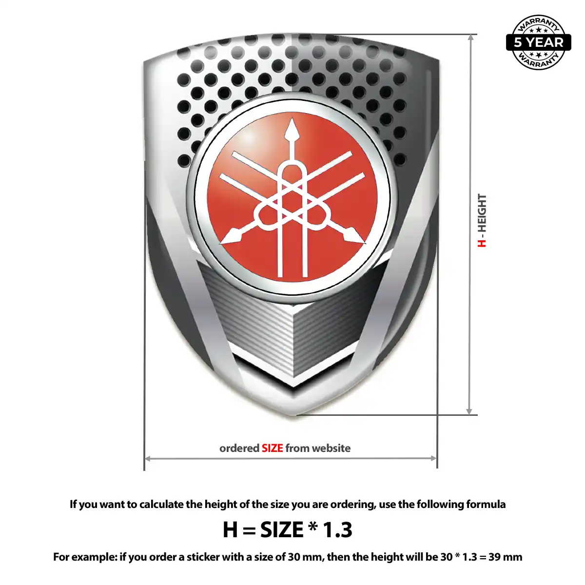 Yamaha Emblem Crest Street Tuning
