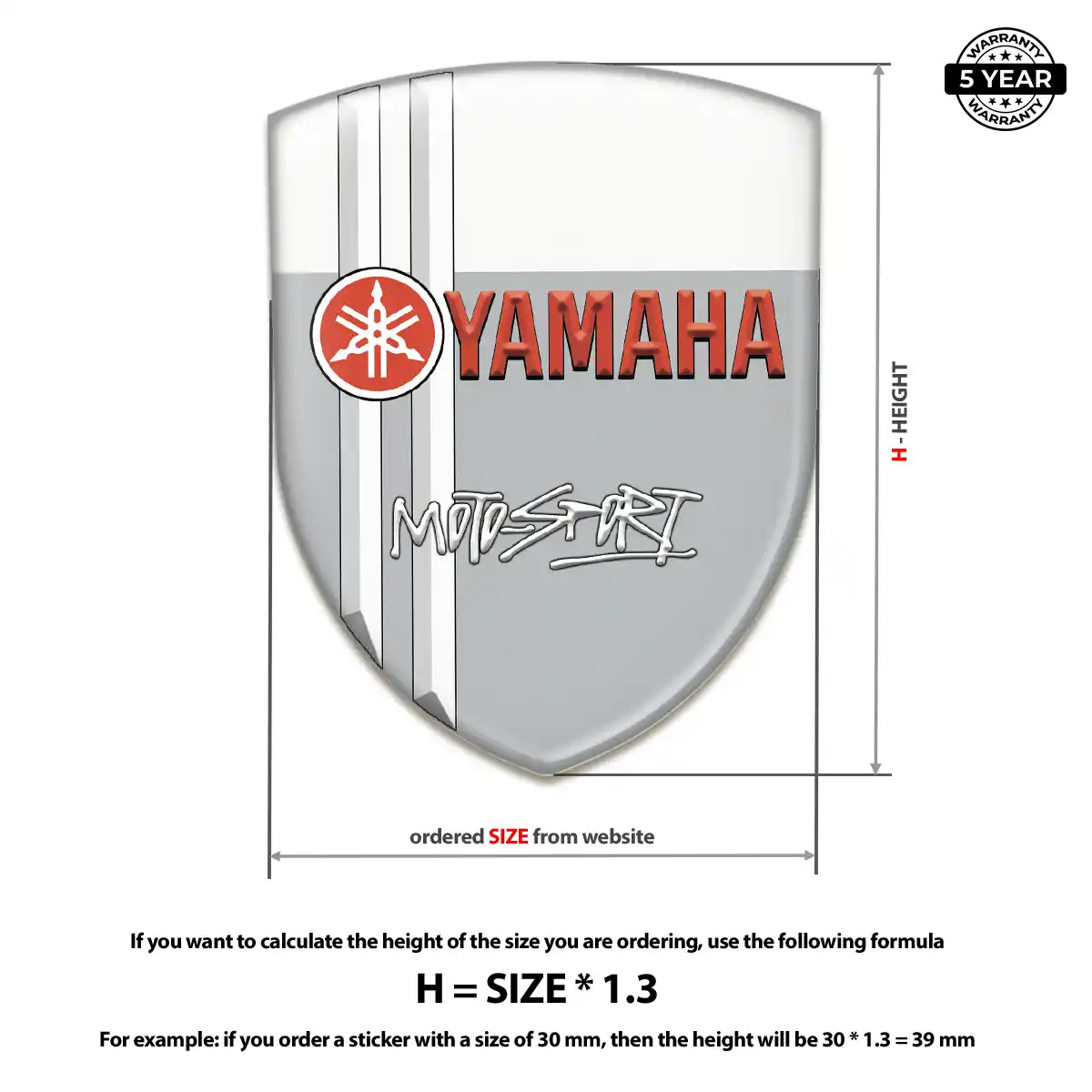 Yamaha Emblem Crest Superior Craft