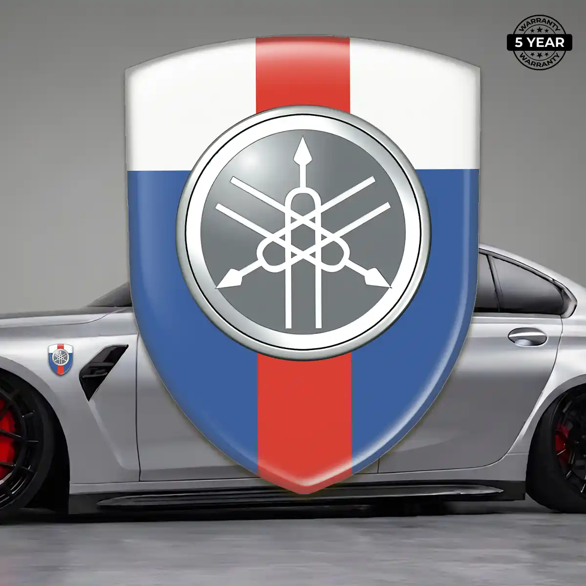 Yamaha Emblem Domed Badge Auto Tuning