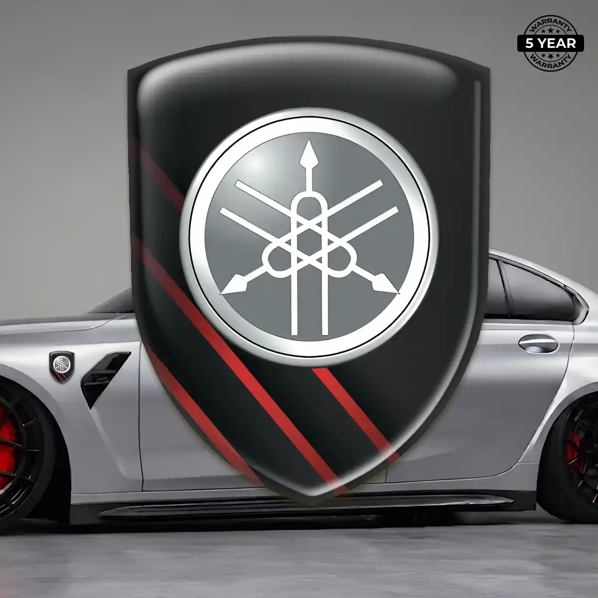 Yamaha Emblem Domed Badge Cabin Style