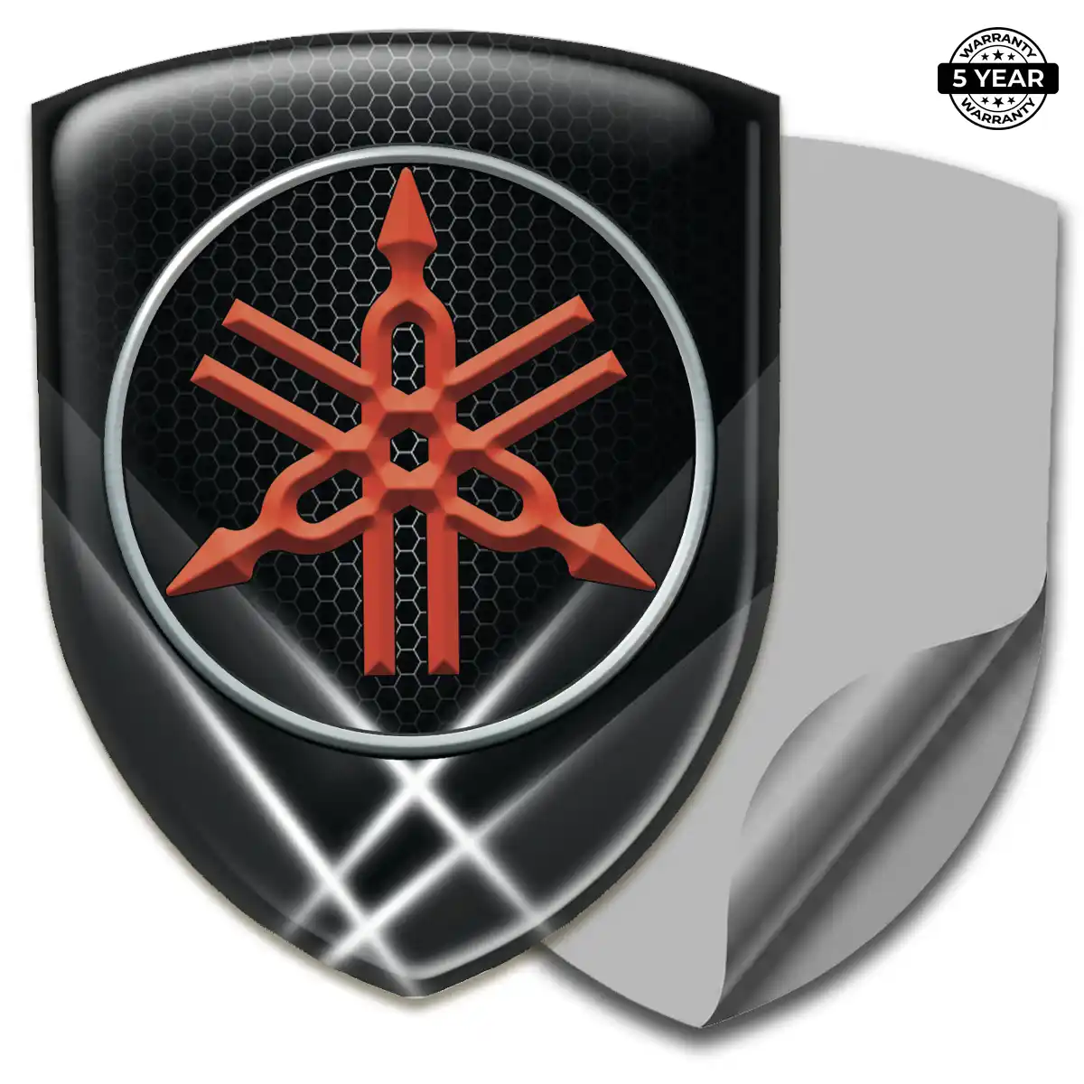 Yamaha Emblem Domed Badge Deluxe Edition