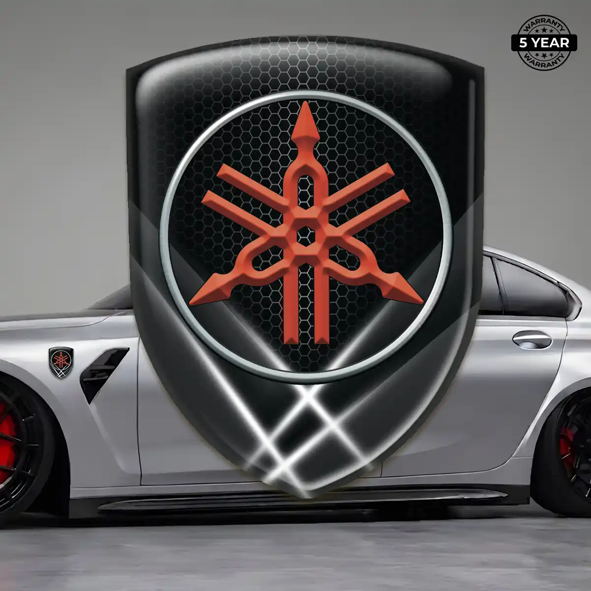 Yamaha Emblem Domed Badge Deluxe Edition