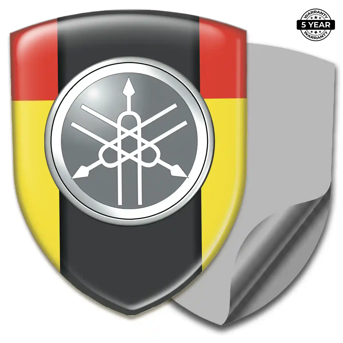 Yamaha Emblem Domed Badge Elite Edition