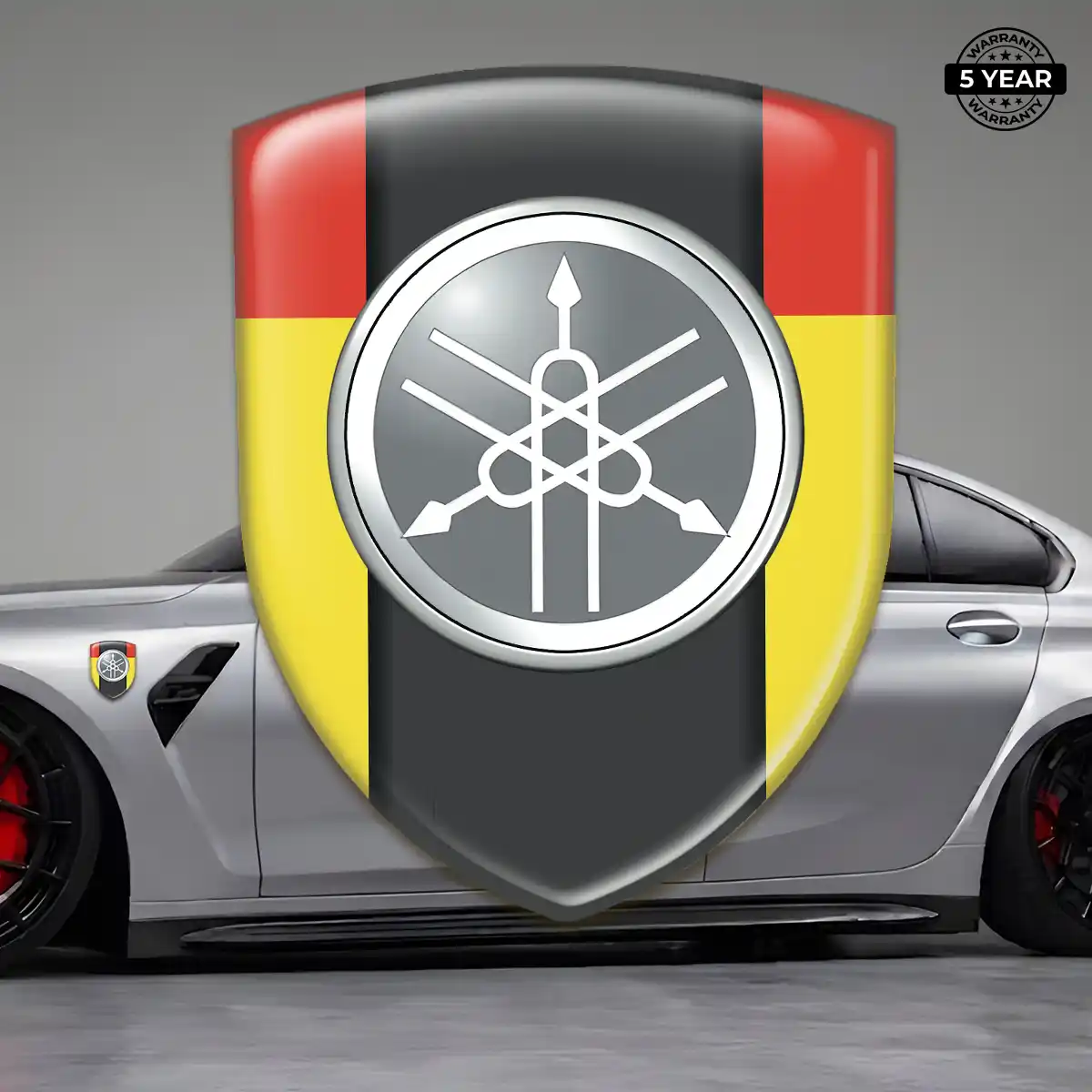 Yamaha Emblem Domed Badge Elite Edition