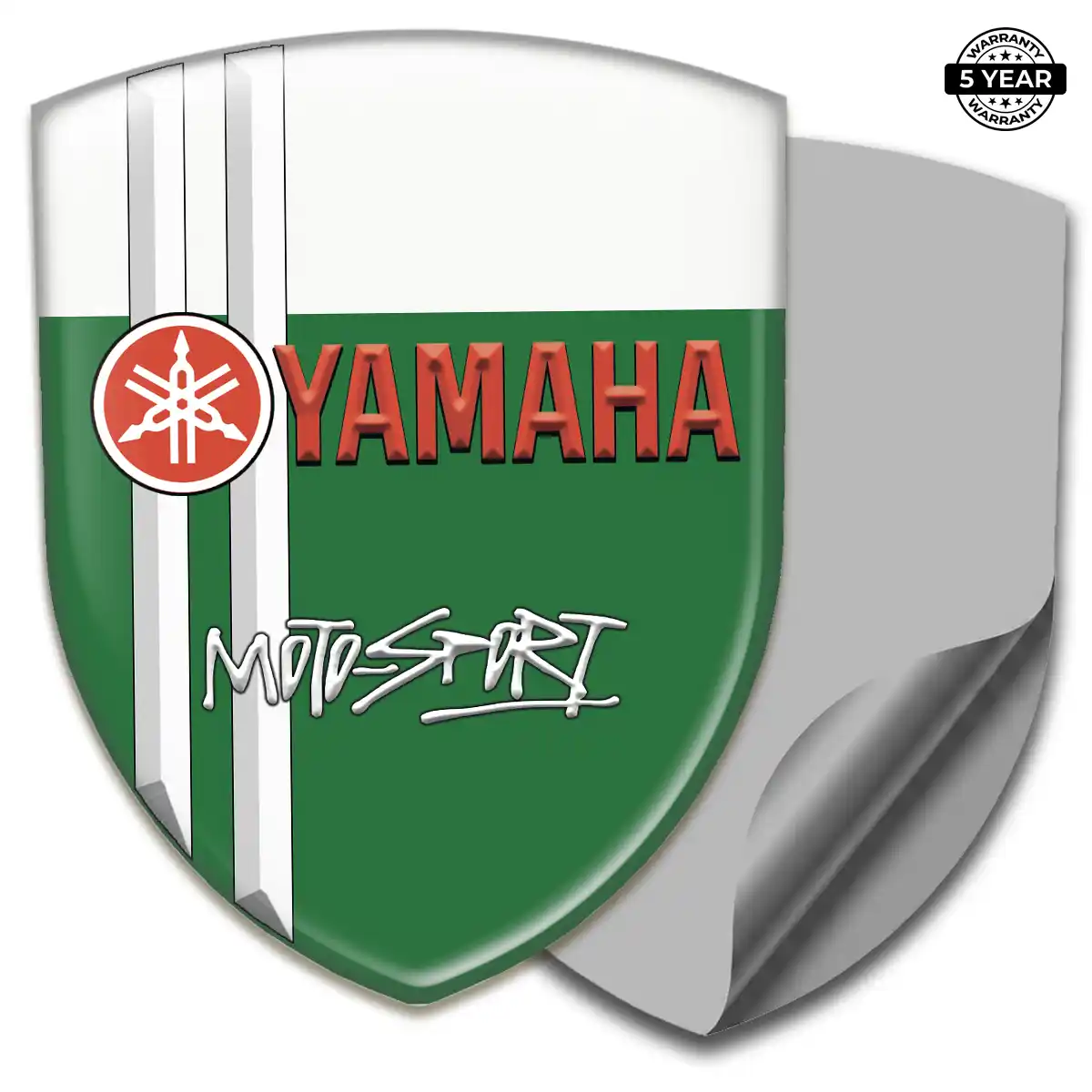 Yamaha Emblem Domed Badge Elite Finish