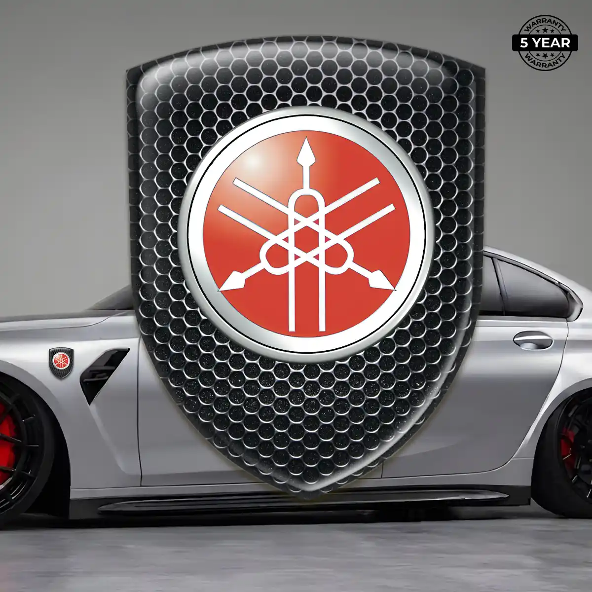 Yamaha Emblem Domed Badge Opulent Line