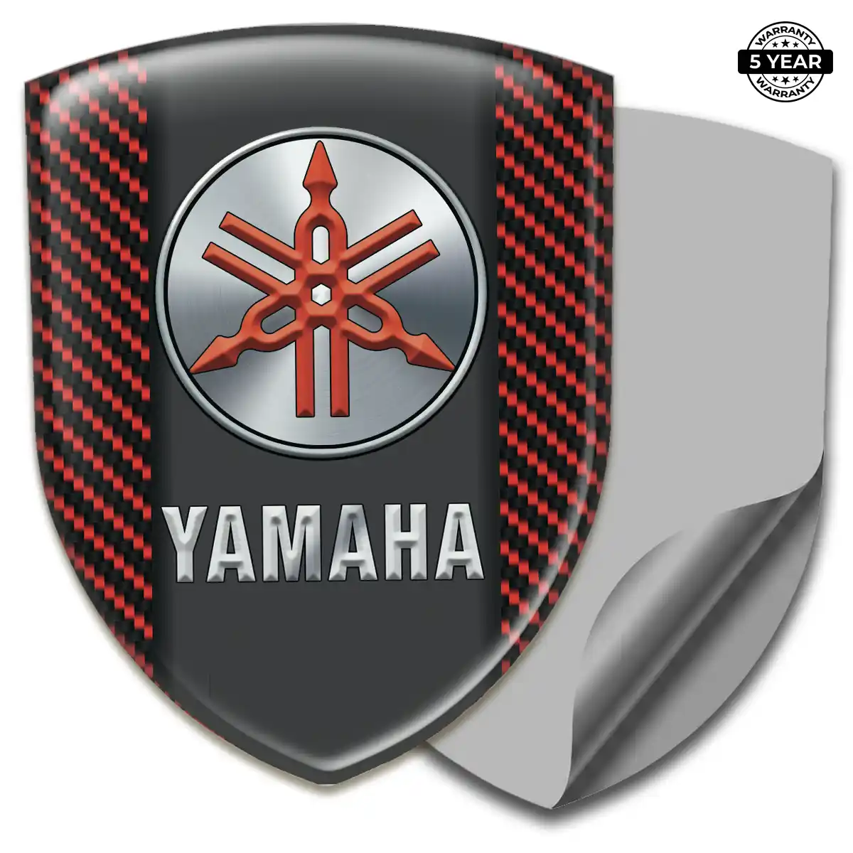 Yamaha Emblem Domed Badge Prestige Line