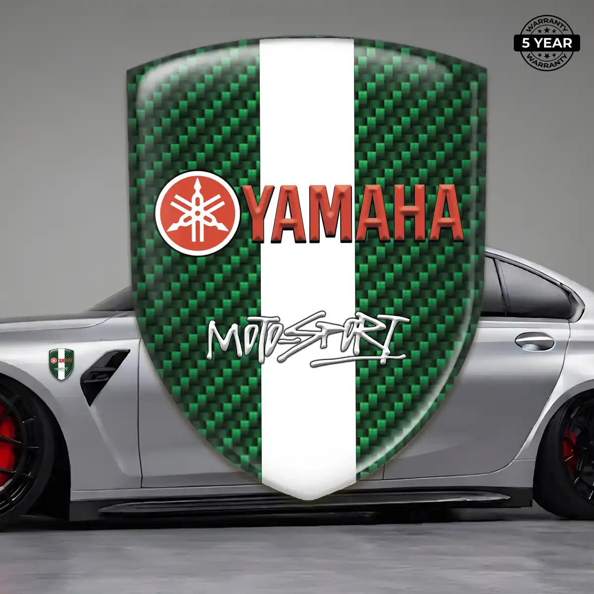 Yamaha Emblem Domed Badge Signature Edition