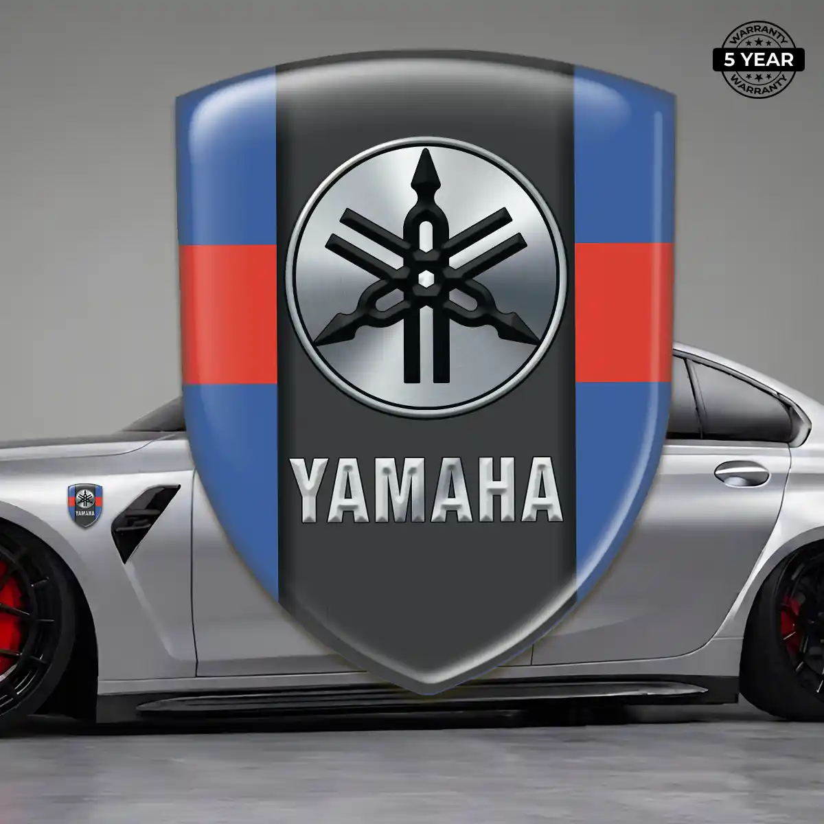 Yamaha Emblem Domed Badge Signature Grade