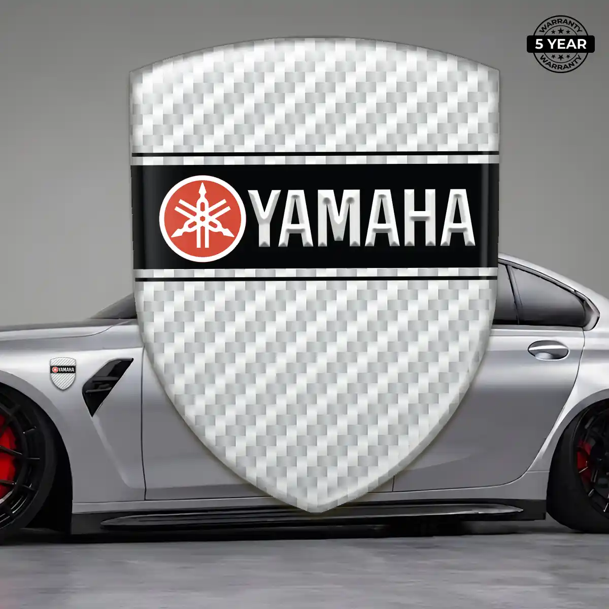Yamaha Emblem Domed Badge Sport Tuning