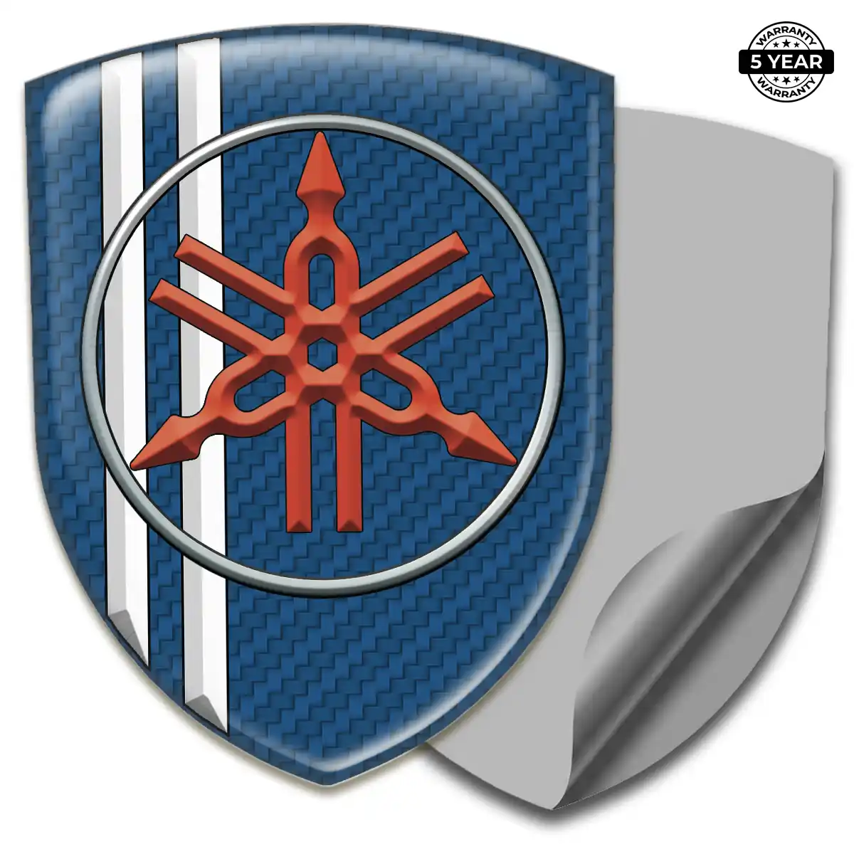 Yamaha Emblem Domed Badge Street Tuning