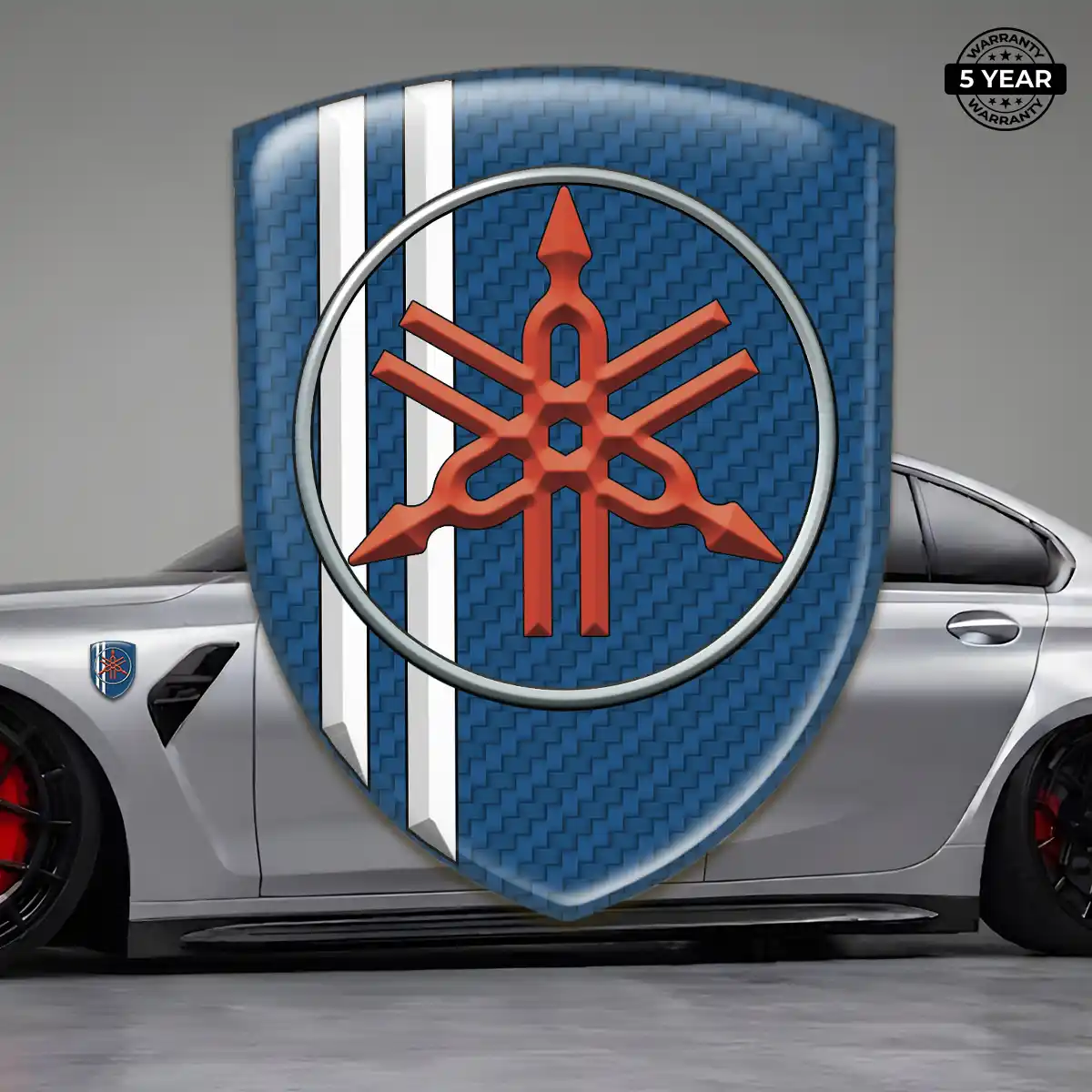 Yamaha Emblem Domed Badge Street Tuning