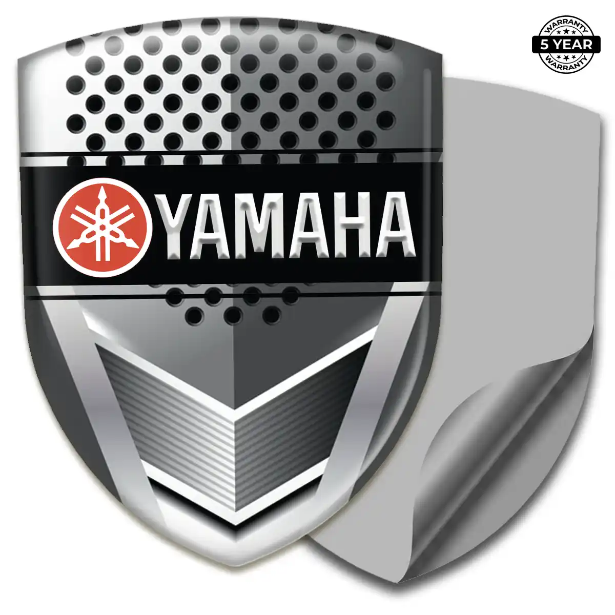 Yamaha Emblem Domed Badge Vortex Series