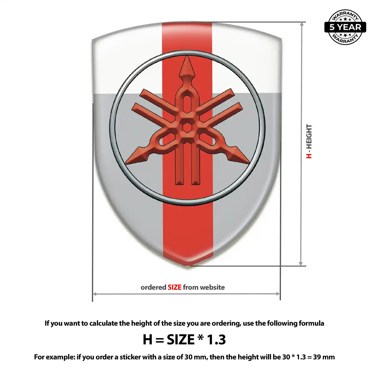 Yamaha Emblem Logo Badge Exclusive Series
