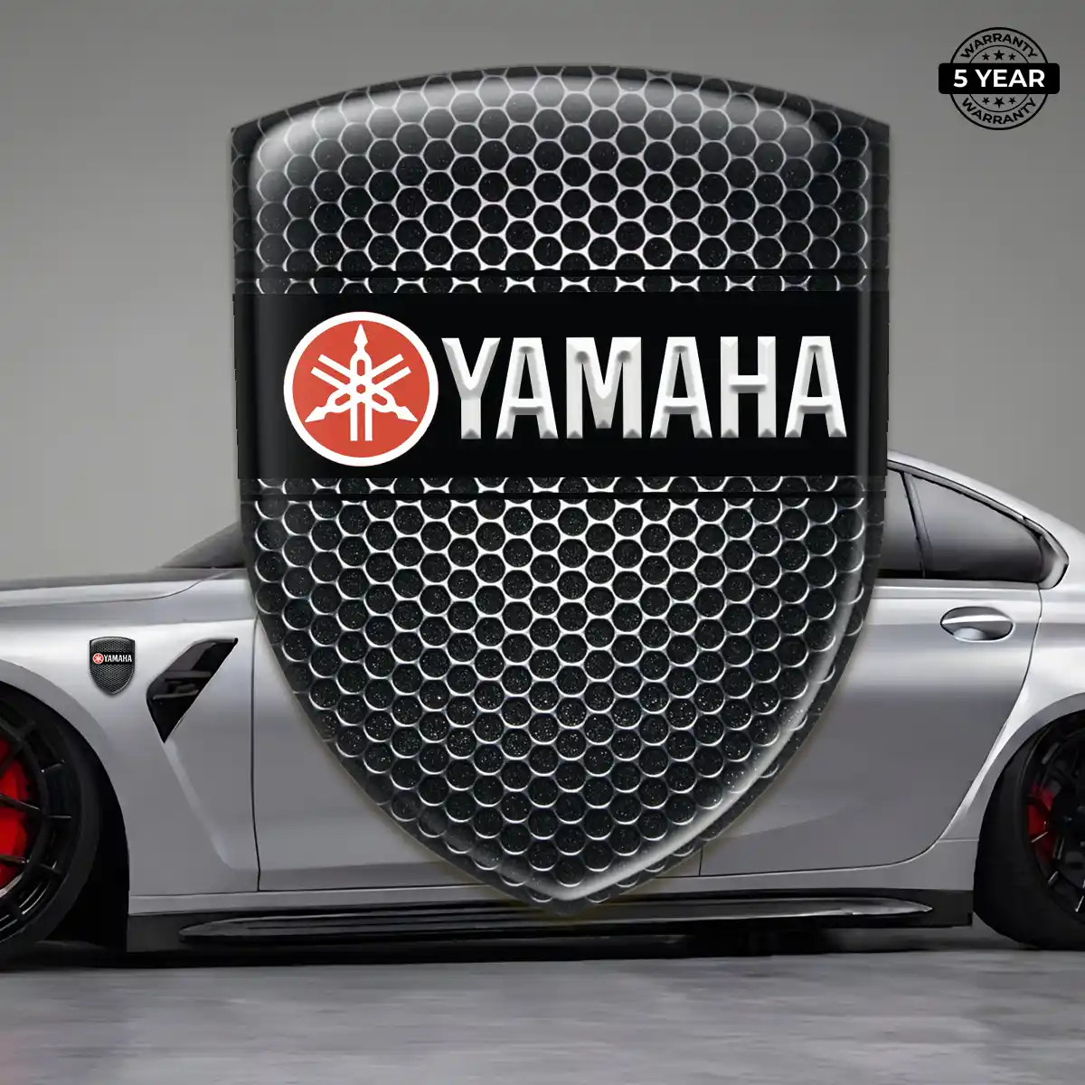 Yamaha Emblem Logo Badge Interior Elegance