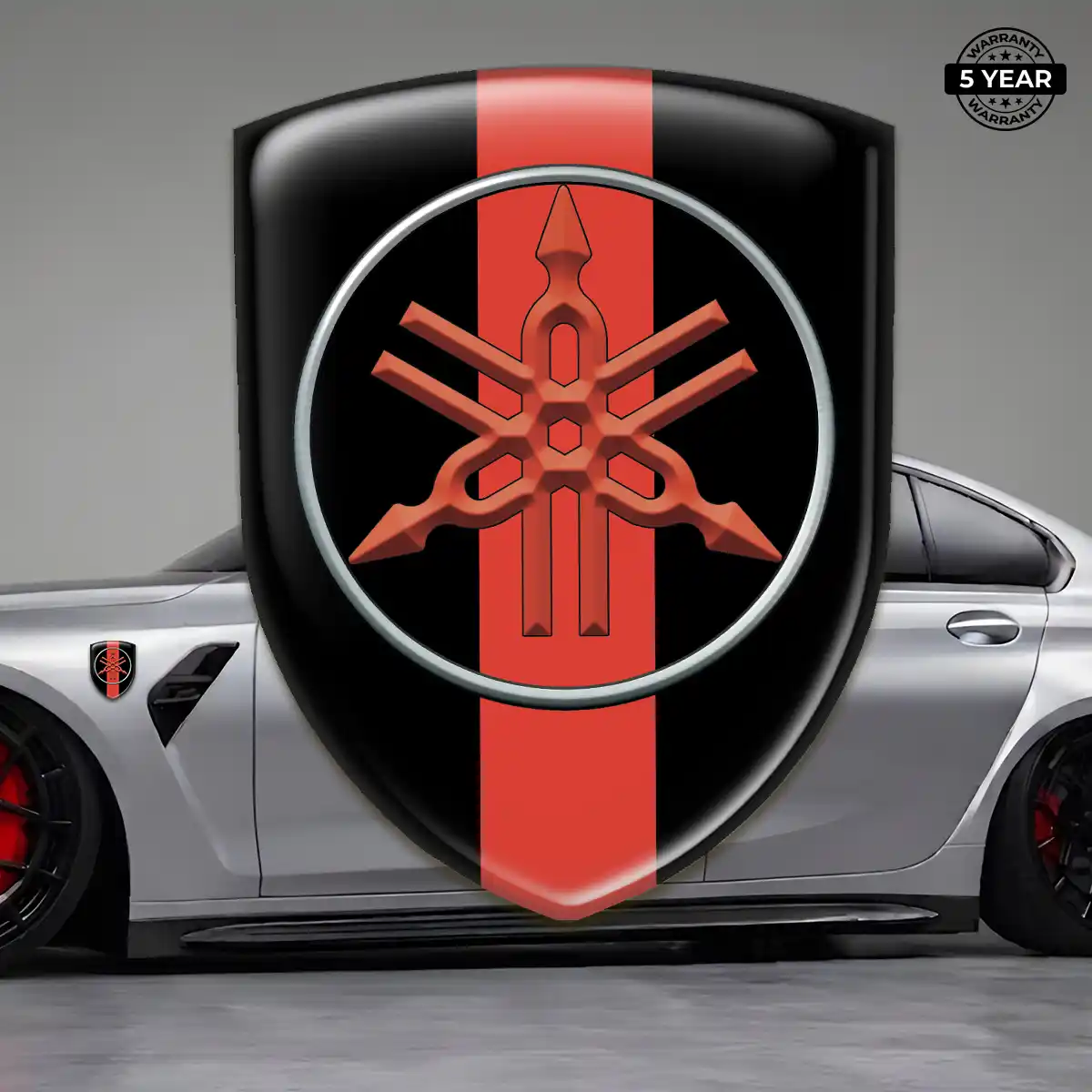Yamaha Emblem Logo Badge Premium Dome