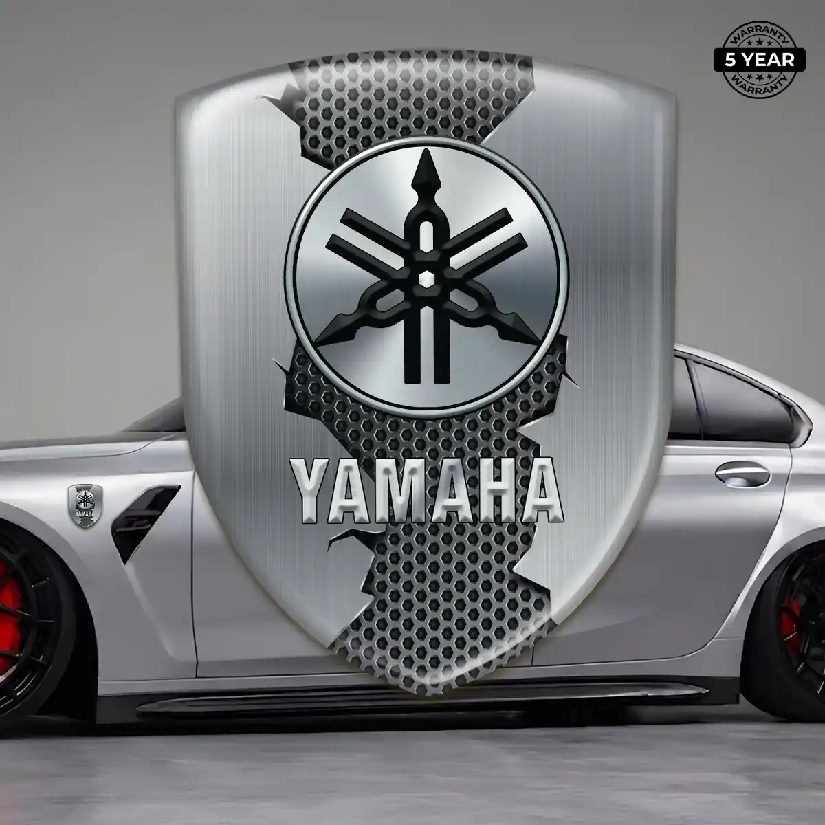Yamaha Emblem Logo Badge Resin Luxe