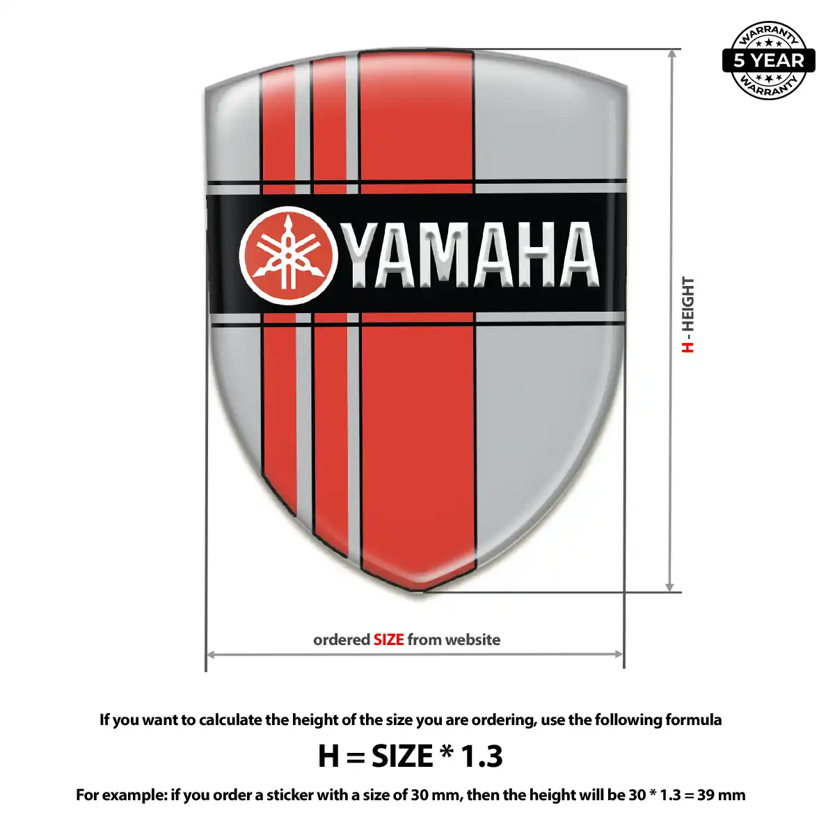 Yamaha Emblem Logo Interior Elegance