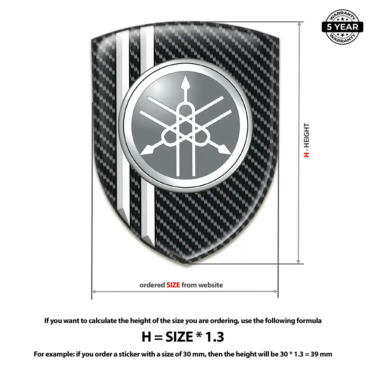 Yamaha Emblem Logo Signature Grade