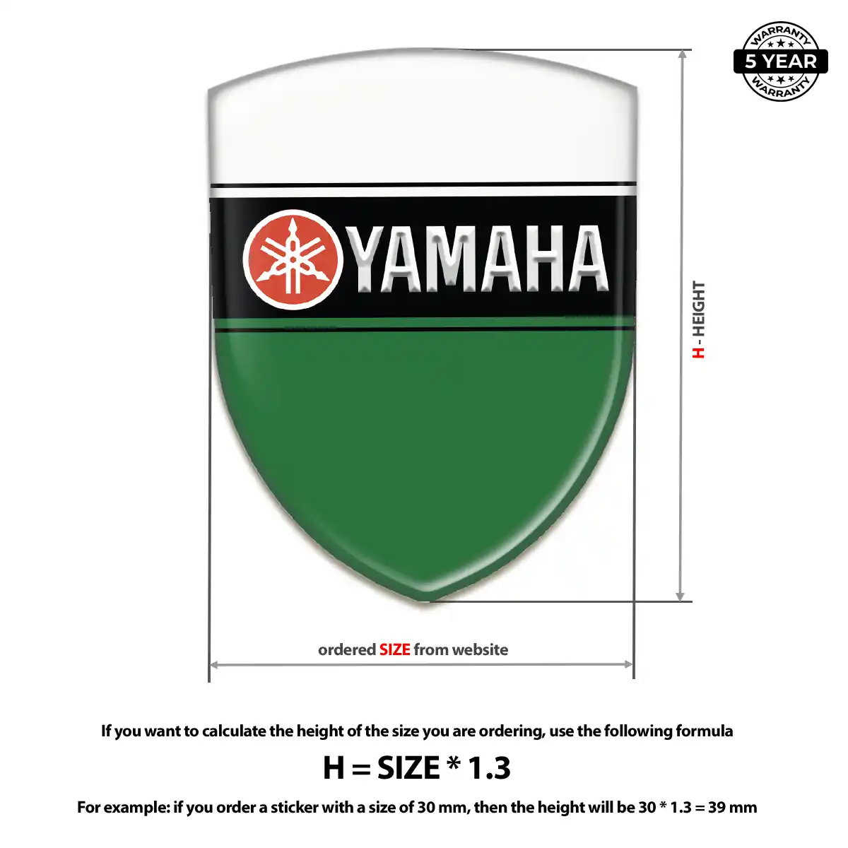 Yamaha Emblem Logo Sleek Style