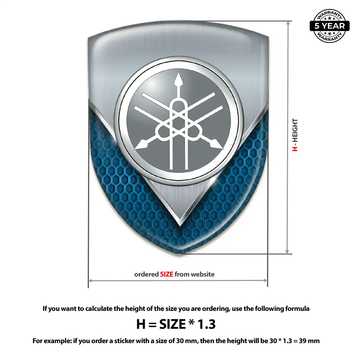 Yamaha Emblem Logo Street Tuning