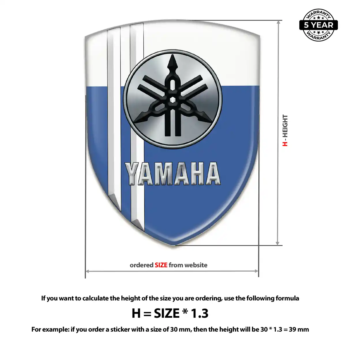 Yamaha Emblem Logo Superior Craft