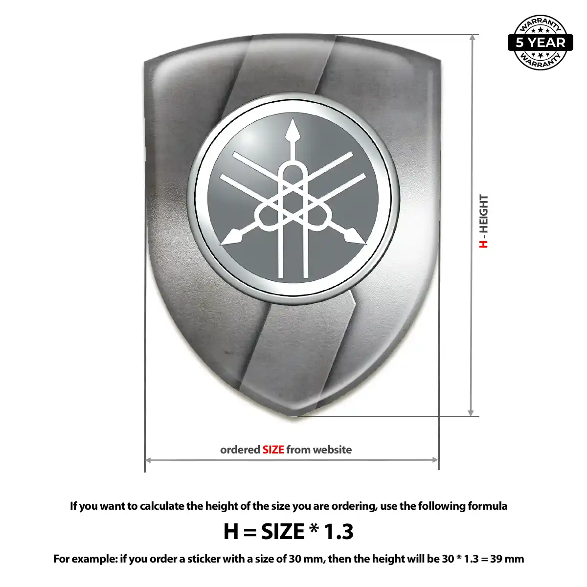 Yamaha Emblem Logo Vortex Series