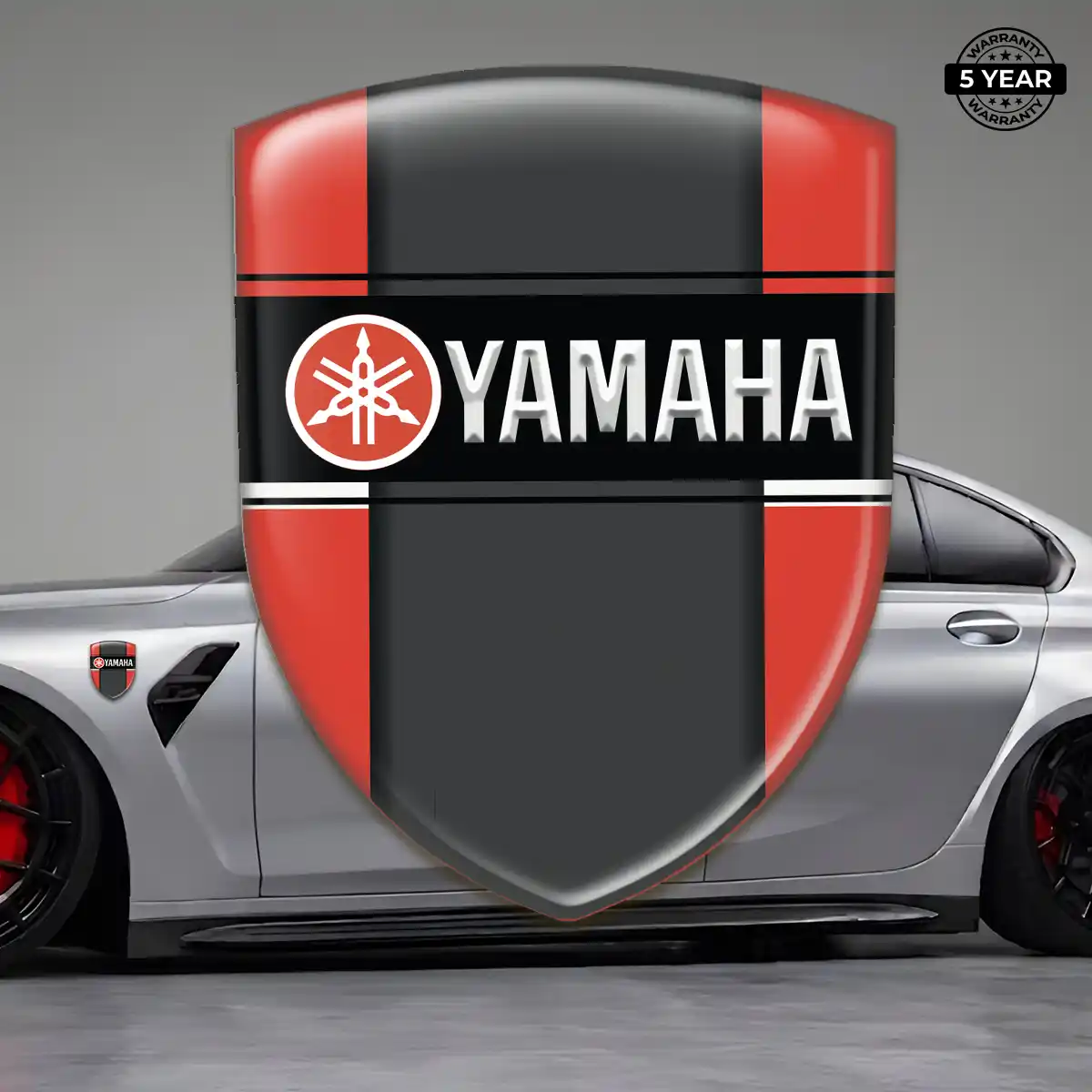 Yamaha Emblem Shield Branded Line