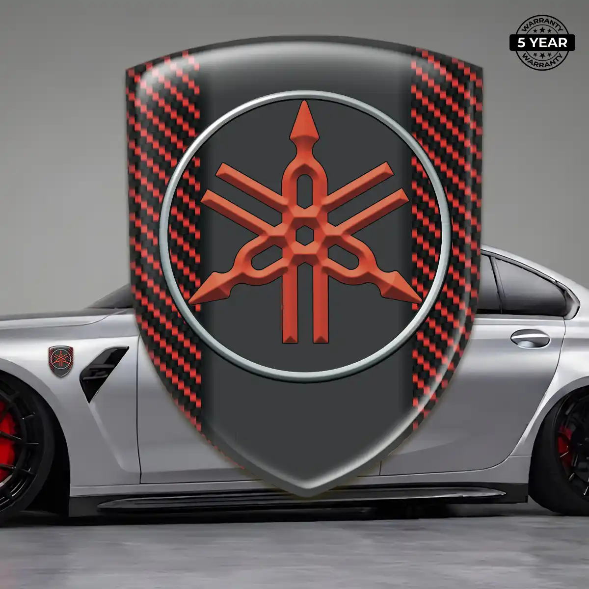 Yamaha Emblem Shield Elite Finish
