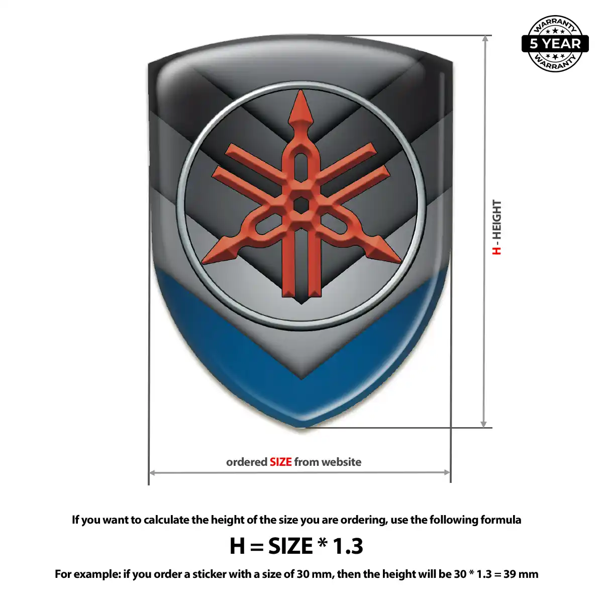Yamaha Emblem Shield Exclusive Series