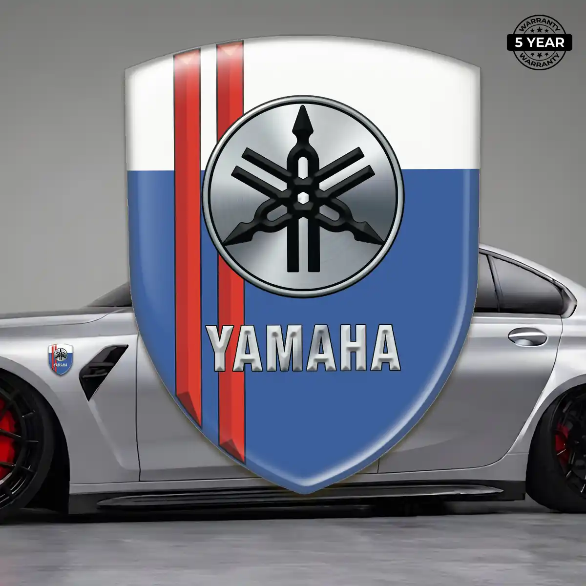 Yamaha Emblem Shield Interior Luxe