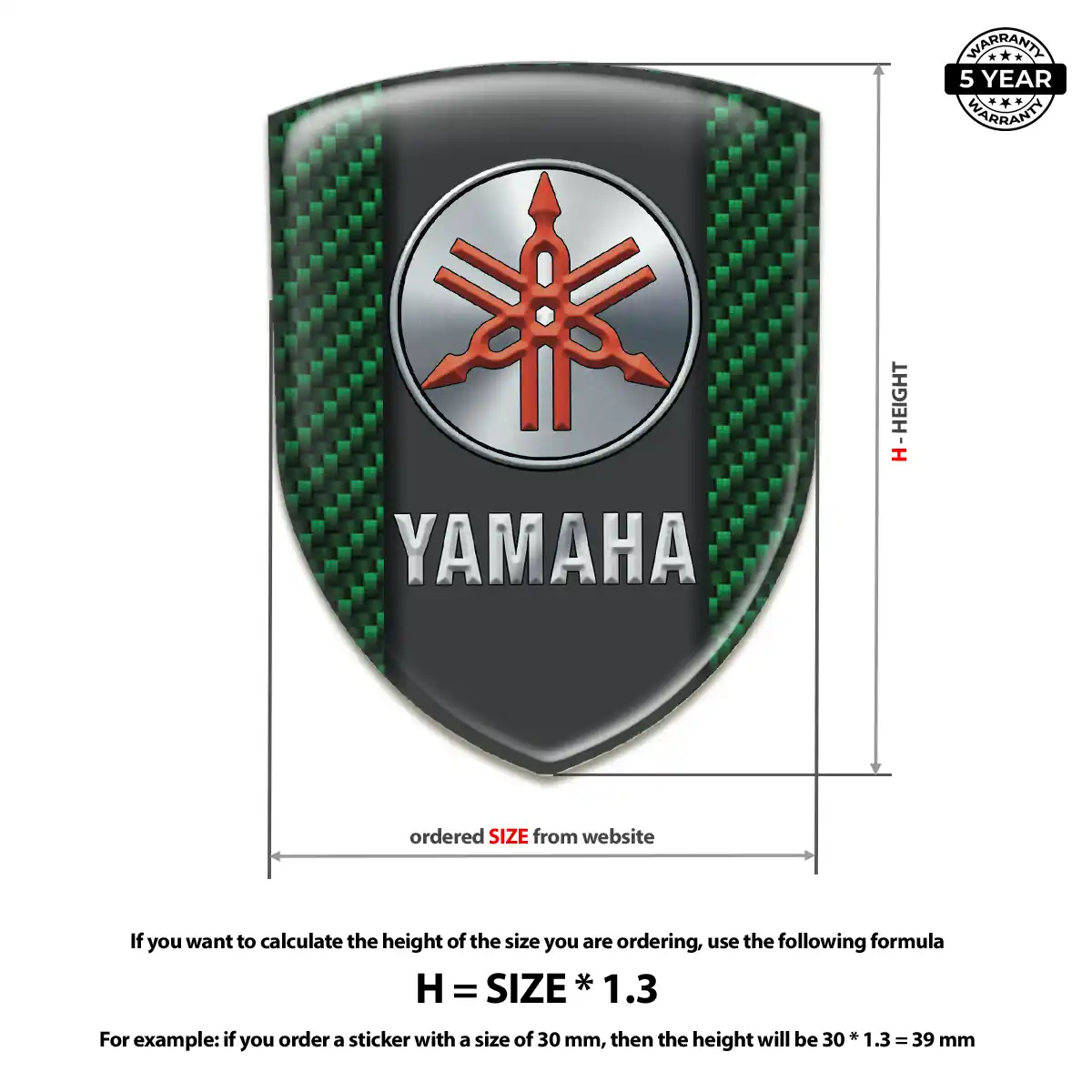 Yamaha Emblem Shield Opulent Line